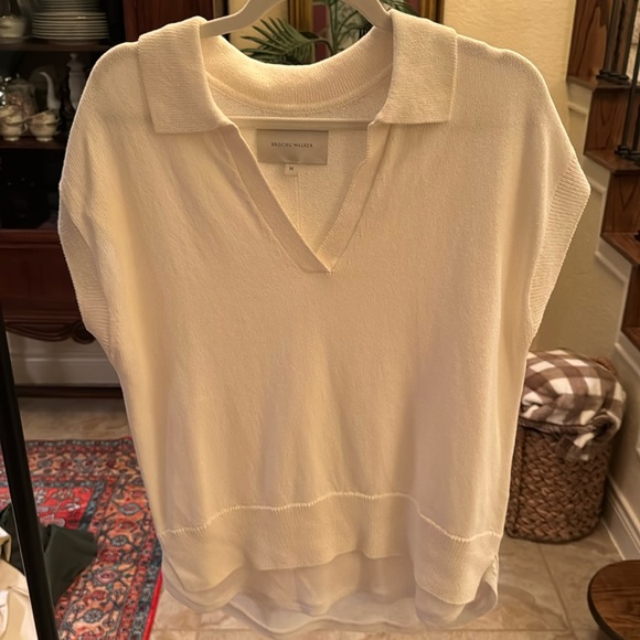Brochu Walker Cream Sweater - Picture 1 of 2